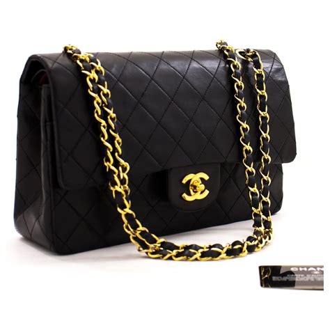 black Chanel shoulder bag